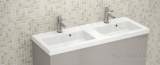 Salgar 15509 White Cangas Double Wash Basin 50x1205mm