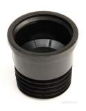 Center Soil To Drain Adaptor 110mm Black