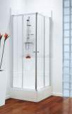 CORAM CC8080NW CORNER SHOWER POD CHROME PLATED DOOR ONLY