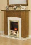 HYDROFLAME ELITE INSET FIRE/RAD BRASS INSETE/BR