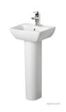 IDEAL STANDARD BOW H/R BASIN 40 WHITE NO TAP HOLES NO LOGO