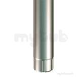 Lindab Downpipe 100mm X 3m Aluzinc