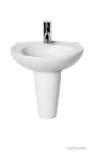 Ideal Standard Swirl E316301 450mm One Tap Hole H/r Basin White