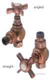 Crosshead Angled Valves Antique Copper