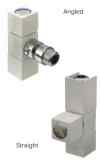 The Radiator Company Cube Angled Valves Chrome