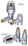 DELUXE TRV STRAIGHT VALVES CHROME