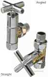 MINIMALIST STRAIGHT VALVES CHROME