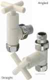 Minimalist Angled Valves White Vvminanw