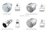 Single Position Showerhead Rub Clean