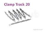Uponor Clamp Track 20 50mm X 0.6m