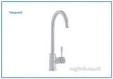 VANGUARD TP0728 SINGLE LVR MONOBLOC TAP PS