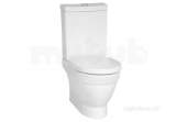 VITRA Form 500 Close-Coupled WC Pan White 4303