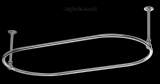 Shower Curtain Rail 1.1 Scr1.1ag