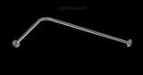 Shower Curtain Rail 6.1 Scr6.1ag