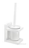 MAINE WA972422 WHITE TOILET BRUSH HOLDER