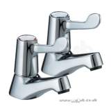 VALUE LEVER BASIN TAPS CHROME PLATED WITH CERAMIC