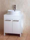 Croydex Washstand 72x60 X 50cm Gloss White