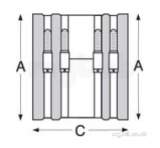 110mm-120mm Flex Coupling Adaptor Xsb120