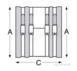 110MM-120MM FLEX COUPLING ADAPTOR XSB120