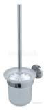 MEPHISTO TOILET BRUSH HOLDER CHROME 6833