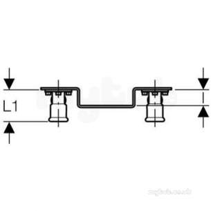 Mapress Copper Fittings -  Mps Cu 63473 Fi Wall Plate Elbow 15x1/2