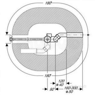 Geberit Hdpe Range 32mm To 315mm -  Geberit Bwo 52mm Long 150.536.21.1