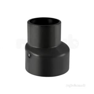 Geberit Hdpe Range 32mm To 315mm -  Silent-db20 Short Eccentric Reducer 63/5