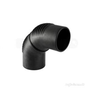 Geberit Hdpe Range 32mm To 315mm -  Silent-db20 Extended Bend 88.5deg 56mm