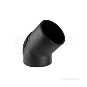 Geberit Hdpe Range 32mm To 315mm -  Geberit Silent-db20 Bend 45deg 56mm