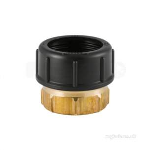 Geberit Hdpe Range 32mm To 315mm -  Hdpe 56mm X 2 Inch Fi Adaptor In Brass