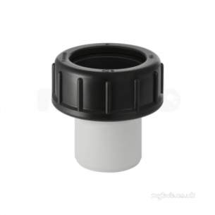 Geberit Hdpe Range 32mm To 315mm -  Hdpe 56/50 Pvc Adaptor For Solv Cmnt Jnt