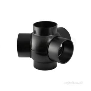 Geberit Hdpe Range 32mm To 315mm -  Hdpe 63mm X 63mm Multi Branchball 135deg 364.600.16.1