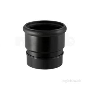 Geberit Hdpe Range 32mm To 315mm -  Hdpe 50mm Long Tail Ring Seal Socket