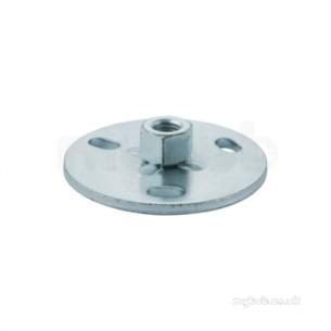 Geberit Hdpe Range 32mm To 315mm -  Hdpe Mounting Plt M10 Thrd 362.837.26.1