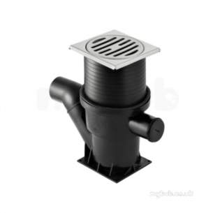 Geberit Hdpe Range 32mm To 315mm -  Hdpe 63mm Varino Flr Drain 364.630.16.1