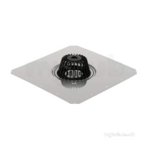 Geberit Pluvia Range Of Products -  Pluvia 6 Litre Flanged R/outlet S/steel