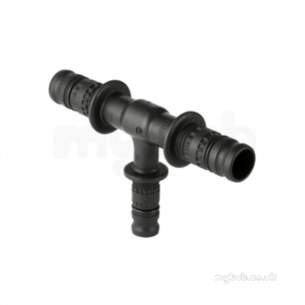 Geberit Mepla Mlcp Pipe System -  16x20x16mm Mepla Red Tee Pvdf 622.313.00.5