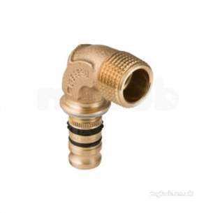 Geberit Mepla Mlcp Pipe System -  16mm Mepla Ada Elbow 1/2 Male Trd 90 Deg 601.252.00.5