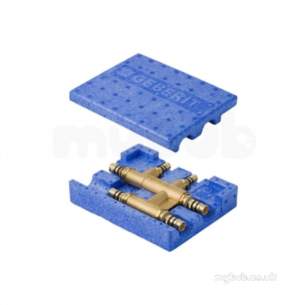 Geberit Mepla Mlcp Pipe System -  Mepla T-piece Crossing 20x16x20mm 612.315.00.5