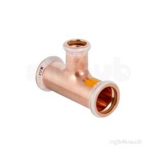 Mapress Copper Fittings -  Mps Cu Gas 34535 Rb Tee 18x18x15
