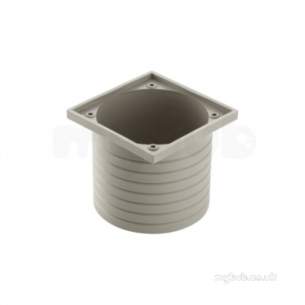 Geberit Hdpe Range 32mm To 315mm -  Hdpe Inlet Funnel Adj Pp 854.694.06.1