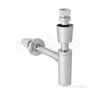 Geberit Commercial Sanitary Systems -  Geberit Chrome Bottle Trap C/e Adaptor