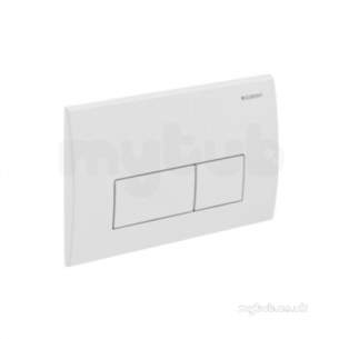 Geberit Commercial Sanitary Systems -  Kappa50 Dual Flush Plate 115 260 11 1