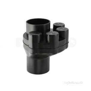 Geberit Hdpe Range 32mm To 315mm -  Hdpe Soil Manifold 110mm 367.612.16.1
