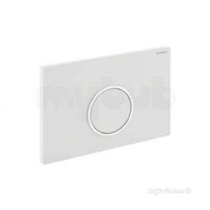 Geberit Commercial Sanitary Systems -  Sigma10 Single Flush Plate For Up320 115 758 Kj 1