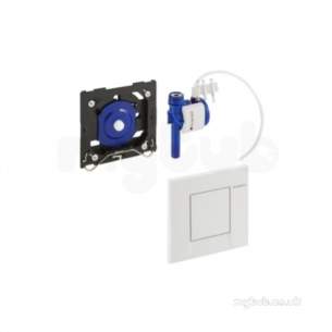 Geberit Commercial Sanitary Systems -  Bolero Urinal Flush Pneu White 116.012.11.1