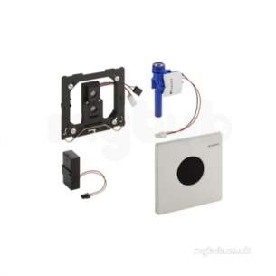 Geberit Commercial Sanitary Systems -  Mambo Urinal Flush Ir B/op Brush S/s
