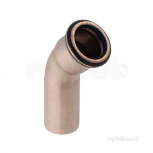 Geberit Mapress Cunife Fittings -  Cunife 53242 45d Street Elbow 15