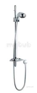 Roca Brassware -  Arc Riser Rail With Handset And Hose