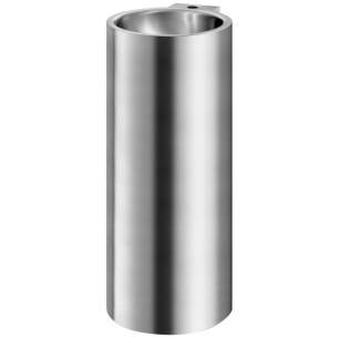 Delabie Washbasins and Sinks -  Delabie Redo-t Free Standing Basin Centre Hole 35 304 Pol St Steel